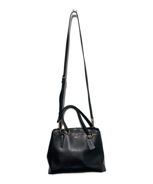 COACH（コーチ）COACH (コーチ) 2WAYバッグ ブラックの古着・服飾アイテム