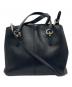 COACH (コーチ) 2WAYバッグ ブラック：6000円