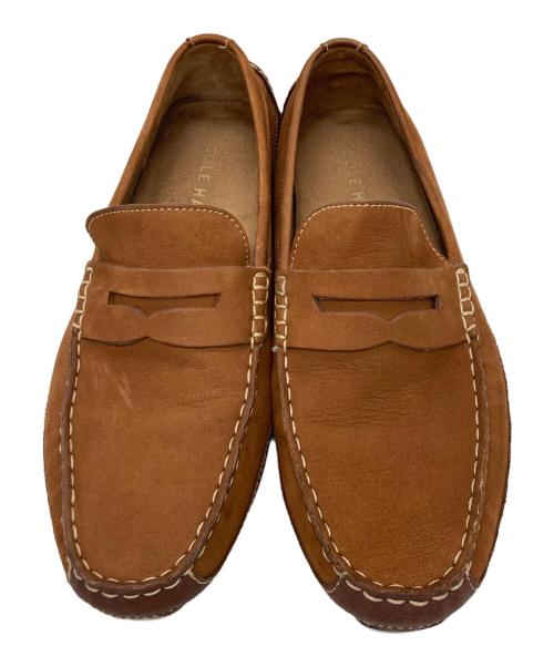 COLE HAAN（コールハーン）COLE HAAN (コールハーン) ワイアット ペニー ドライバー シューズ ブラウン サイズ:9Mの古着・服飾アイテム