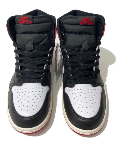 NIKE（ナイキ）NIKE (ナイキ) AIR JORDAN 1 RETRO HIGH OG ホワイト×レッド サイズ:27の古着・服飾アイテム