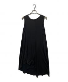MM6 Maison Margiela（エムエムシックスメゾンマルジェラ）の古着「ノースリーブワンピース」｜ブラック