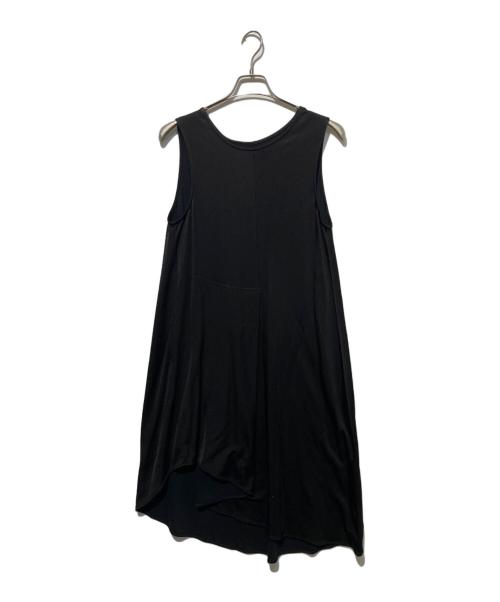 MM6 Maison Margiela（エムエムシックスメゾンマルジェラ）MM6 Maison Margiela (エムエムシックスメゾンマルジェラ) ノースリーブワンピース ブラック サイズ:Sの古着・服飾アイテム