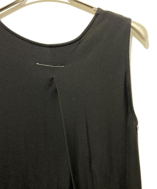 MM6 Maison Margiela（エムエムシックスメゾンマルジェラ）MM6 Maison Margiela (エムエムシックスメゾンマルジェラ) ノースリーブワンピース ブラック サイズ:Sの古着・服飾アイテム