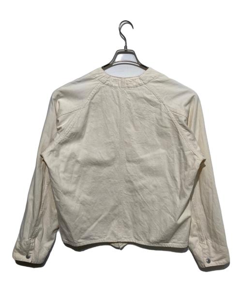 chimala（チマラ）chimala (チマラ) カラーデニムエンジニアジャケット アイボリー サイズ:Mの古着・服飾アイテム