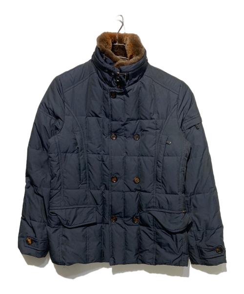 MOORER（ムーレー）MOORER (ムーレー) SIRO-KM ダウンジャケット ネイビー サイズ:44の古着・服飾アイテム