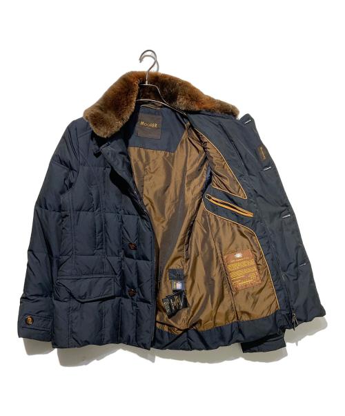 MOORER（ムーレー）MOORER (ムーレー) SIRO-KM ダウンジャケット ネイビー サイズ:44の古着・服飾アイテム