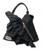 OUTDOOR PRODUCTS×Risleyアウトドア プロダクツ×リズレー）の古着「トライアングルフリルバッグ」｜ブラック