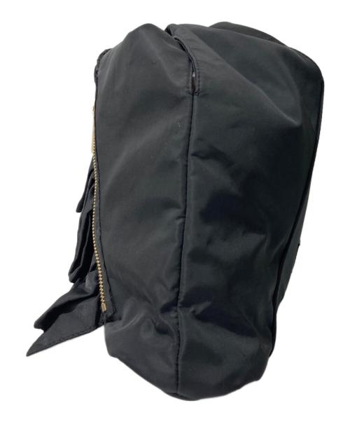 OUTDOOR PRODUCTS（アウトドア プロダクツ）OUTDOOR PRODUCTS (アウトドア プロダクツ) Risley (リズレー) トライアングルフリルバッグ ブラックの古着・服飾アイテム