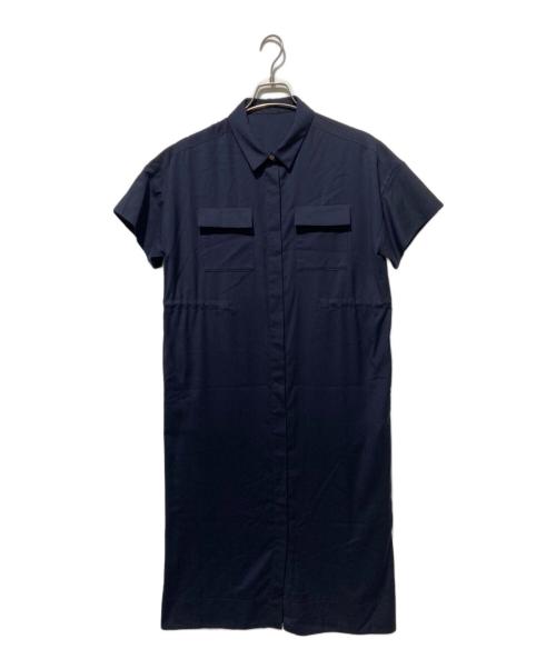 SOEJU（ソージュ）SOEJU (ソージュ) ロングシャツワンピース ネイビー サイズ:Tの古着・服飾アイテム