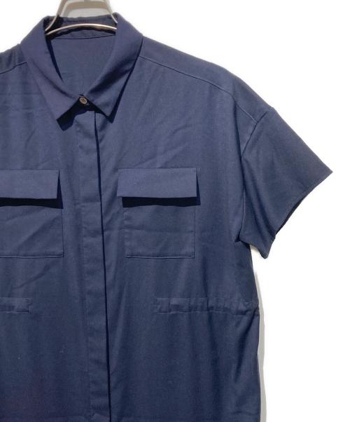 SOEJU（ソージュ）SOEJU (ソージュ) ロングシャツワンピース ネイビー サイズ:Tの古着・服飾アイテム