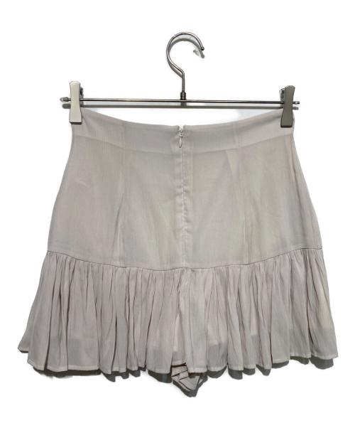 Snidel（スナイデル）Snidel (スナイデル) コールドショルダーセットアップ ライトベージュの古着・服飾アイテム