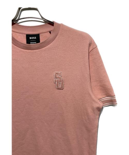 BOSS（ボス）BOSS (ボス) Selected by Shohei Ohtani Tシャツ ピンク サイズ:Sの古着・服飾アイテム