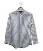 RALPH LAURENラルフローレン）の古着「ストライプBDシャツ」｜ホワイト×ブルー