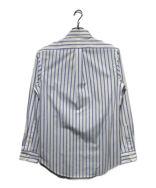 RALPH LAUREN（ラルフローレン）RALPH LAUREN (ラルフローレン) ストライプBDシャツ ホワイト×ブルー サイズ:S 未使用品の古着・服飾アイテム