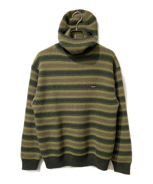 SUPREME（シュプリーム）Supreme (シュプリーム) Small Box Balaclava Turtleneck Sweater グリーン サイズ:Sの古着・服飾アイテム