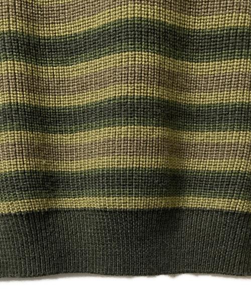 SUPREME（シュプリーム）Supreme (シュプリーム) Small Box Balaclava Turtleneck Sweater グリーン サイズ:Sの古着・服飾アイテム