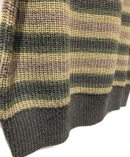 SUPREME（シュプリーム）Supreme (シュプリーム) Small Box Balaclava Turtleneck Sweater グリーン サイズ:Sの古着・服飾アイテム