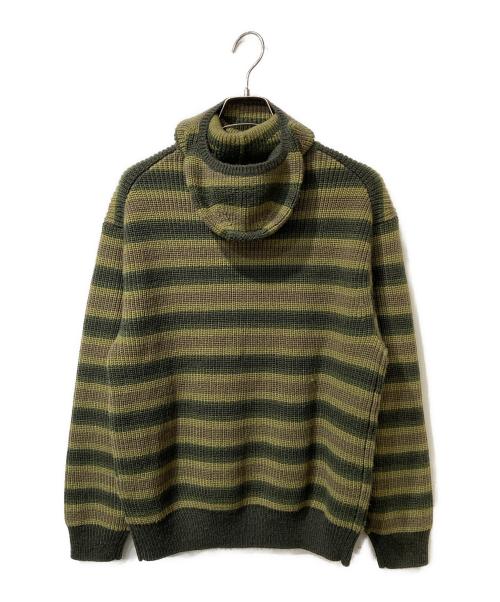 SUPREME（シュプリーム）Supreme (シュプリーム) Small Box Balaclava Turtleneck Sweater グリーン サイズ:Sの古着・服飾アイテム