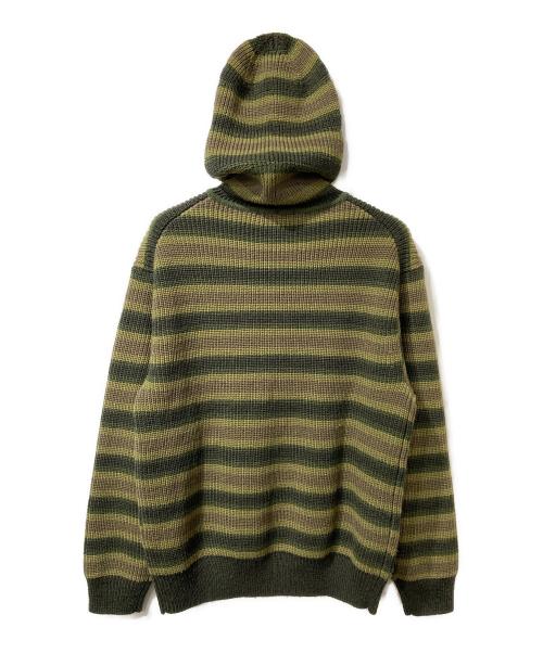 SUPREME（シュプリーム）Supreme (シュプリーム) Small Box Balaclava Turtleneck Sweater グリーン サイズ:Sの古着・服飾アイテム