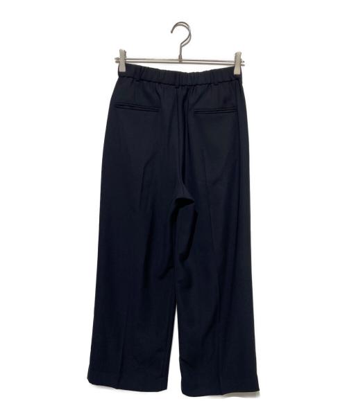 UNITED ARROWS（ユナイテッドアローズ）UNITED ARROWS (ユナイテッドアローズ) P 2タック ワイドパンツ ブラック サイズ:38の古着・服飾アイテム