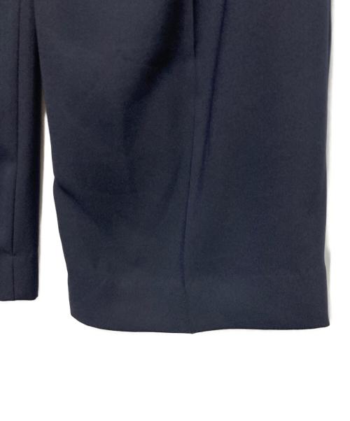 UNITED ARROWS（ユナイテッドアローズ）UNITED ARROWS (ユナイテッドアローズ) P 2タック ワイドパンツ ブラック サイズ:38の古着・服飾アイテム