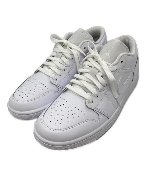 NIKE（ナイキ）NIKE (ナイキ) Air Jordan 1 LowTriple White ホワイト サイズ:27.5 未使用品の古着・服飾アイテム