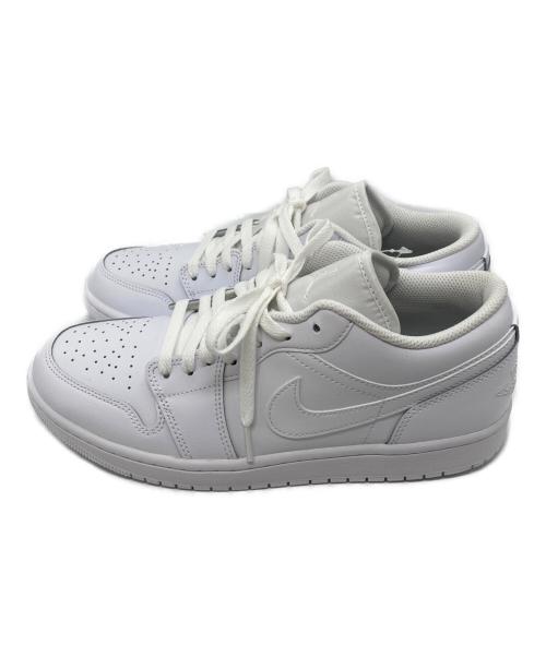 NIKE（ナイキ）NIKE (ナイキ) Air Jordan 1 LowTriple White ホワイト サイズ:27.5 未使用品の古着・服飾アイテム