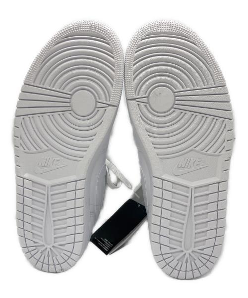 NIKE（ナイキ）NIKE (ナイキ) Air Jordan 1 LowTriple White ホワイト サイズ:27.5 未使用品の古着・服飾アイテム