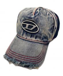 DIESEL（ディーゼル）の古着「C-SEYMON ダメージ加工デニムキャップ」｜インディゴ