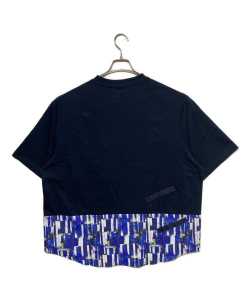 HERALBONY（ヘラルボニー）HERALBONY (ヘラルボニー) パネルポケットT「海」 ネイビー サイズ:Fの古着・服飾アイテム