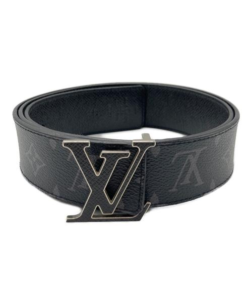LOUIS VUITTON（ルイ ヴィトン）LOUIS VUITTON (ルイ ヴィトン) サンチュール・LV イニシャル 40MM リバーシブル ブラック サイズ:95/38の古着・服飾アイテム