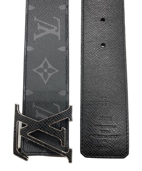 LOUIS VUITTON（ルイ ヴィトン）LOUIS VUITTON (ルイ ヴィトン) サンチュール・LV イニシャル 40MM リバーシブル ブラック サイズ:95/38の古着・服飾アイテム