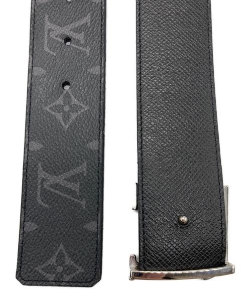 LOUIS VUITTON（ルイ ヴィトン）LOUIS VUITTON (ルイ ヴィトン) サンチュール・LV イニシャル 40MM リバーシブル ブラック サイズ:95/38の古着・服飾アイテム