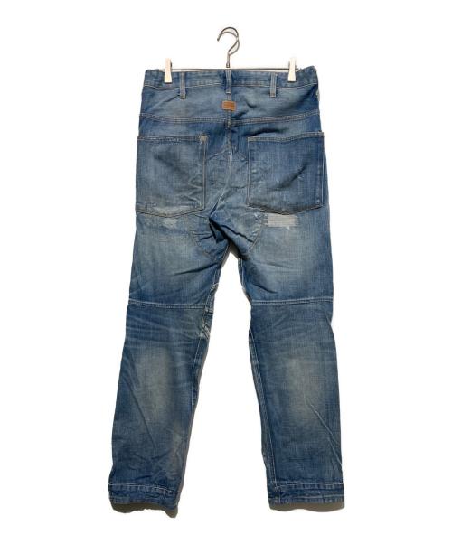 G-STAR RAW（ジースターロゥ）G-STAR RAW (ジースターロゥ) ダメージ加工デニムパンツ インディゴ サイズ:30の古着・服飾アイテム