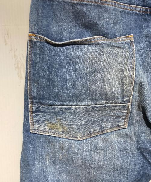 G-STAR RAW（ジースターロゥ）G-STAR RAW (ジースターロゥ) ダブルニーデニムパンツ インディゴ サイズ:76㎝の古着・服飾アイテム