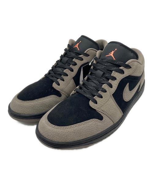 NIKE（ナイキ）NIKE (ナイキ) AIR JORDAN 1 LOW SE ブラック×グレー サイズ:29の古着・服飾アイテム
