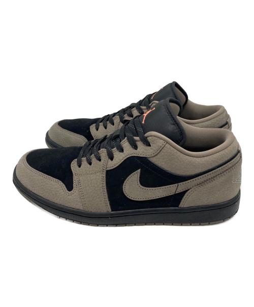 NIKE（ナイキ）NIKE (ナイキ) AIR JORDAN 1 LOW SE ブラック×グレー サイズ:29の古着・服飾アイテム
