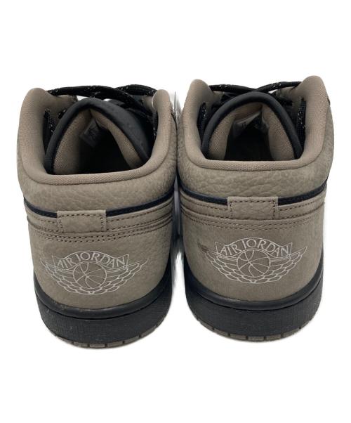 NIKE（ナイキ）NIKE (ナイキ) AIR JORDAN 1 LOW SE ブラック×グレー サイズ:29の古着・服飾アイテム