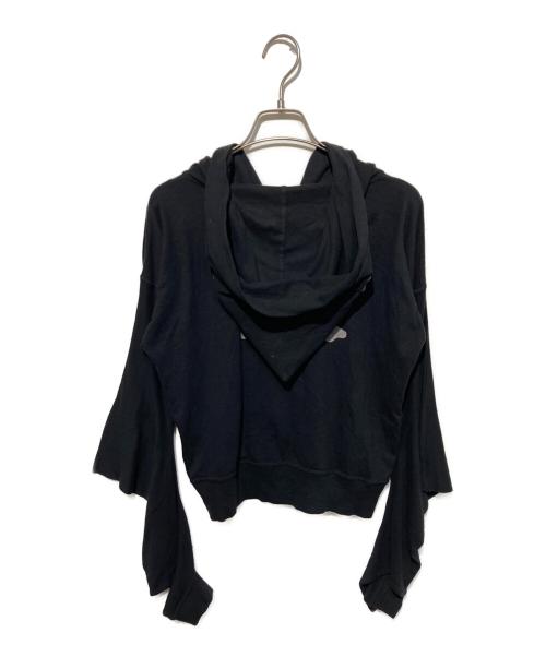 Vivienne Westwood RED LABEL（ヴィヴィアンウエストウッドレッドレーベル）Vivienne Westwood RED LABEL (ヴィヴィアンウエストウッドレッドレーベル) スカルプリントジップパーカー ブラック サイズ:2の古着・服飾アイテム