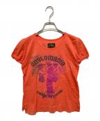 Vivienne Westwood ANGLOMANIAヴィヴィアンウエストウッドアングロマニア）の古着「プリントTシャツ」｜オレンジ