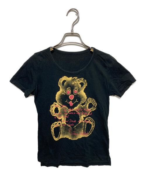 Vivienne Westwood RED LABEL（ヴィヴィアンウエストウッドレッドレーベル）Vivienne Westwood RED LABEL (ヴィヴィアンウエストウッドレッドレーベル) ベアプリントTシャツ ブラック サイズ:Ｍの古着・服飾アイテム