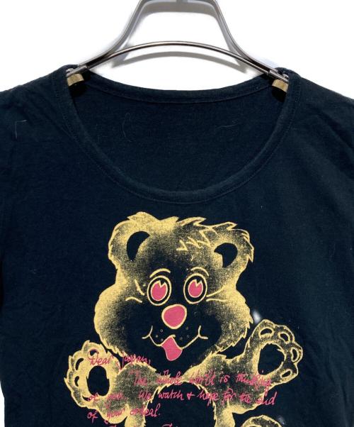 Vivienne Westwood RED LABEL（ヴィヴィアンウエストウッドレッドレーベル）Vivienne Westwood RED LABEL (ヴィヴィアンウエストウッドレッドレーベル) ベアプリントTシャツ ブラック サイズ:Ｍの古着・服飾アイテム