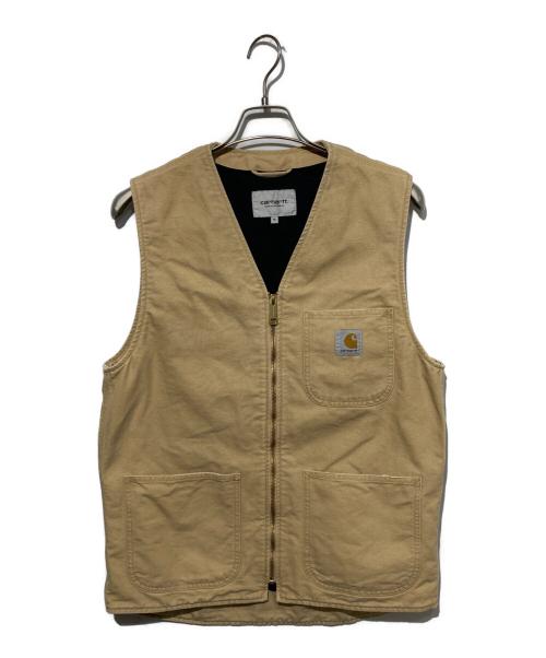 Carhartt WIP（カーハート ワーク イン プログレス）Carhartt WIP (カーハート ワーク イン プログレス) Arbor Vest ベージュ サイズ:Mの古着・服飾アイテム
