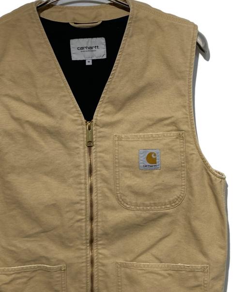 Carhartt WIP（カーハート ワーク イン プログレス）Carhartt WIP (カーハート ワーク イン プログレス) Arbor Vest ベージュ サイズ:Mの古着・服飾アイテム