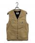 Carhartt WIP（カーハート ワーク イン プログレス）の古着「Arbor Vest」｜ベージュ
