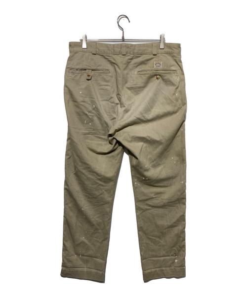 POLO RALPH LAUREN（ポロ・ラルフローレン）POLO RALPH LAUREN (ポロ・ラルフローレン) ＨERITAGE CHINO ペイントパンツ ベージュ サイズ:W34の古着・服飾アイテム