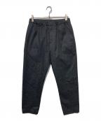AURALEEオーラリー）の古着「WOOL KERSEY EASY PANTS」｜グレー