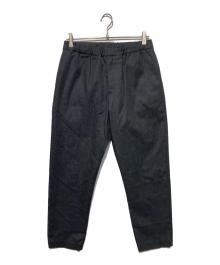 AURALEE（オーラリー）の古着「WOOL KERSEY EASY PANTS」｜グレー