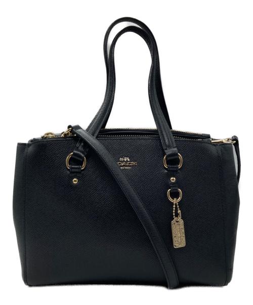 COACH（コーチ）COACH (コーチ) 2WAYショルダーバッグ ブラックの古着・服飾アイテム