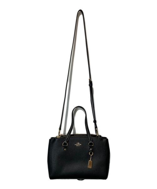 COACH（コーチ）COACH (コーチ) 2WAYショルダーバッグ ブラックの古着・服飾アイテム